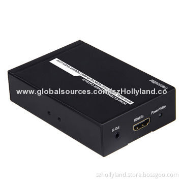 HDMI Extender with Power Over Ethernet, IR Remote Control